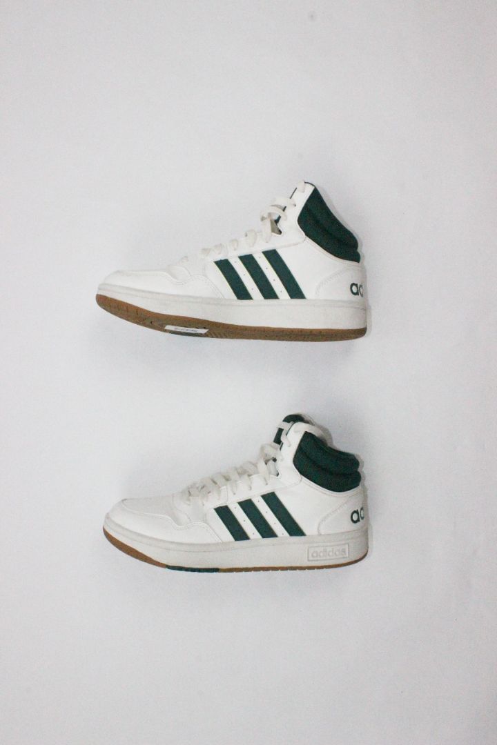 SHOES, ADIDAS HOOPS, 38