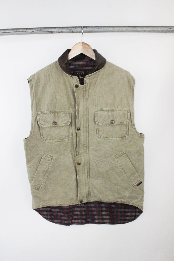 VINTAGE, VEST, OSCAR EIDE, L