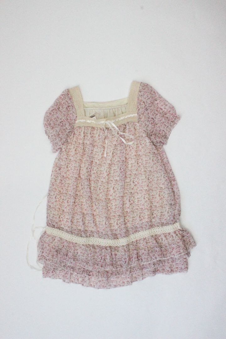 Y2K, FLORAL MINI DRESS, S