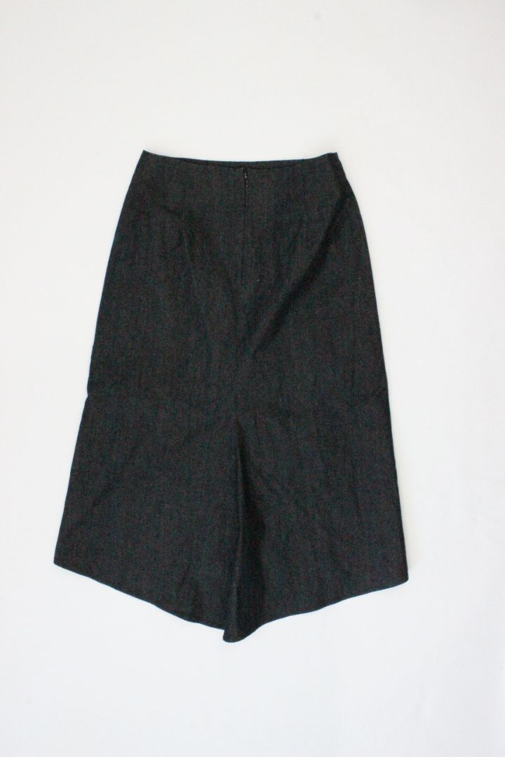 VINTAGE MIDI SKIRT, SABINE, DENIM, 10
