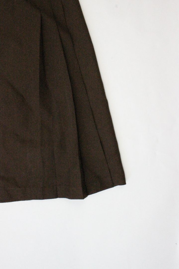 VINTAGE, MIDI SKIRT, BROWN, 12