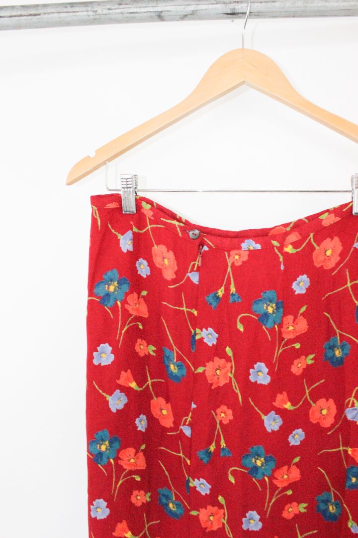 Y2K, MIDI SKIRT, LAURA ASHLEY, 16