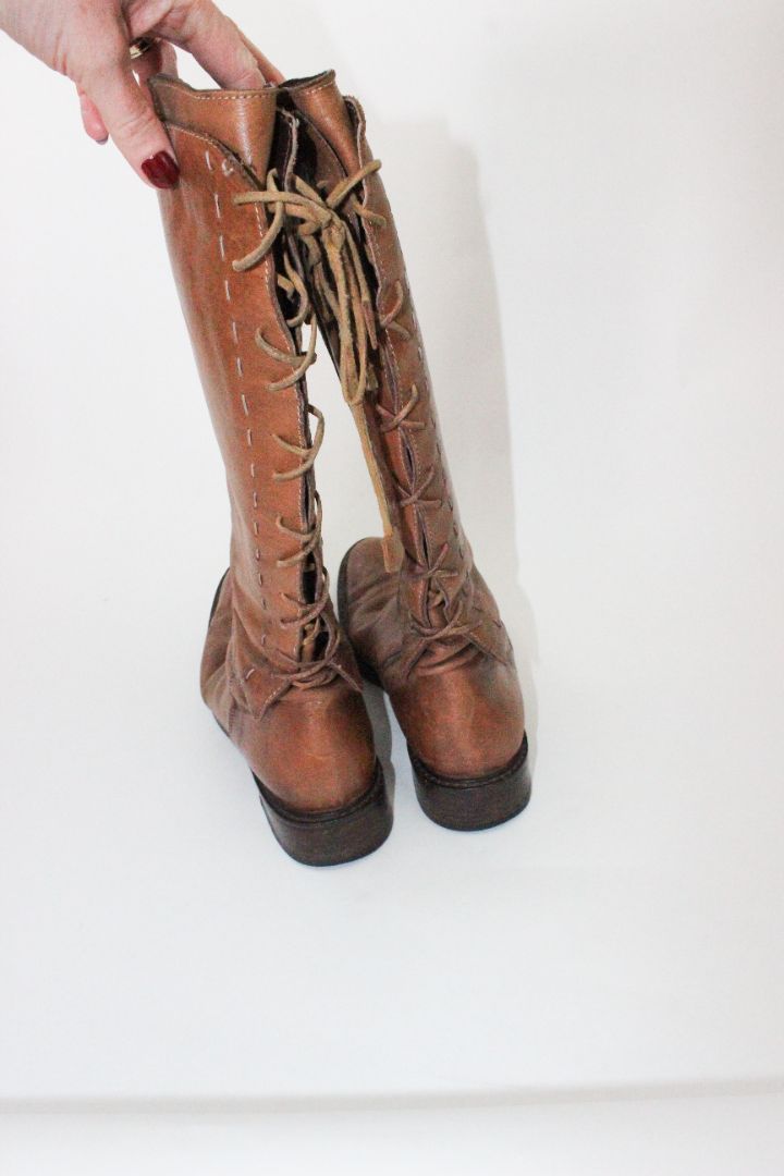 VINTAGE, BOOTS, 40