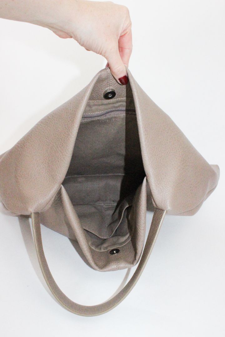 BAG, BRIE LEON, GREY