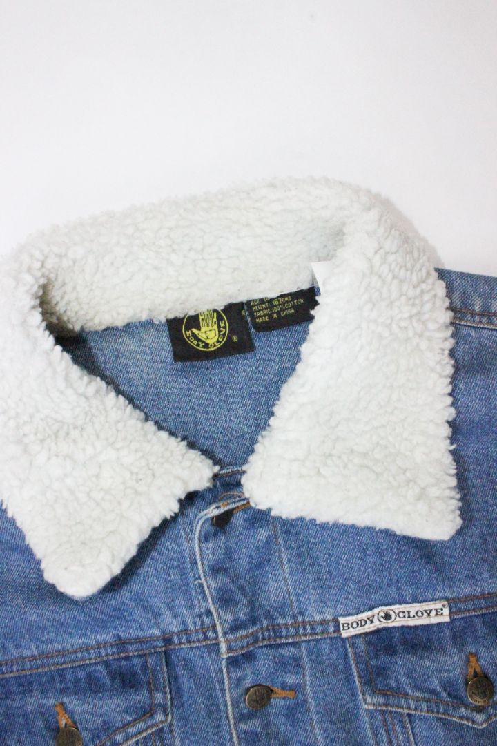VINTAGE, BODY GLOVE, DENIM JACKET, 12