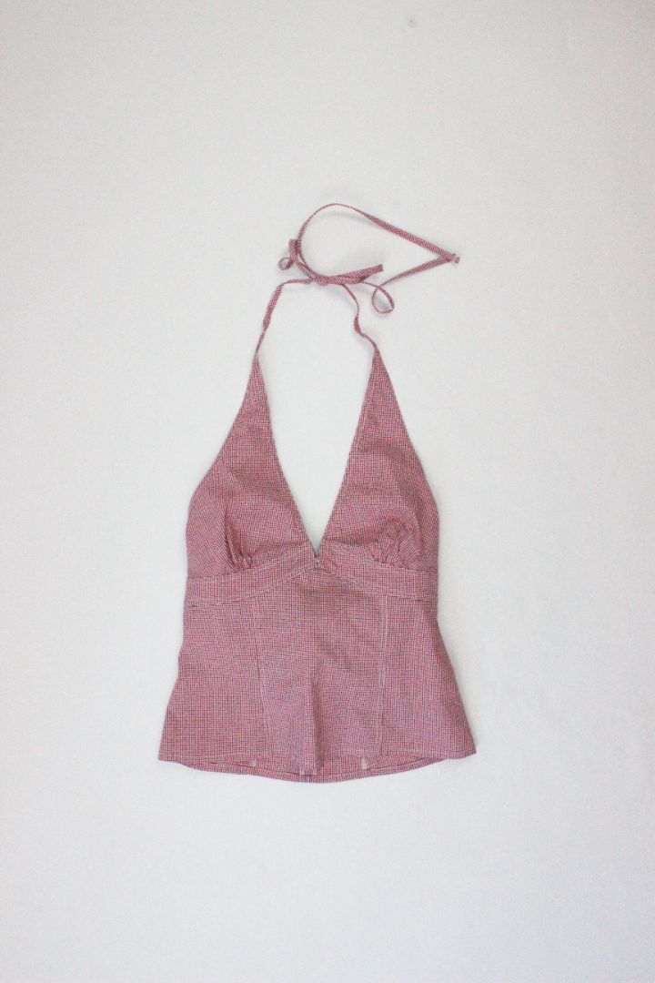 WHITE FOX, HALTER TOP, S