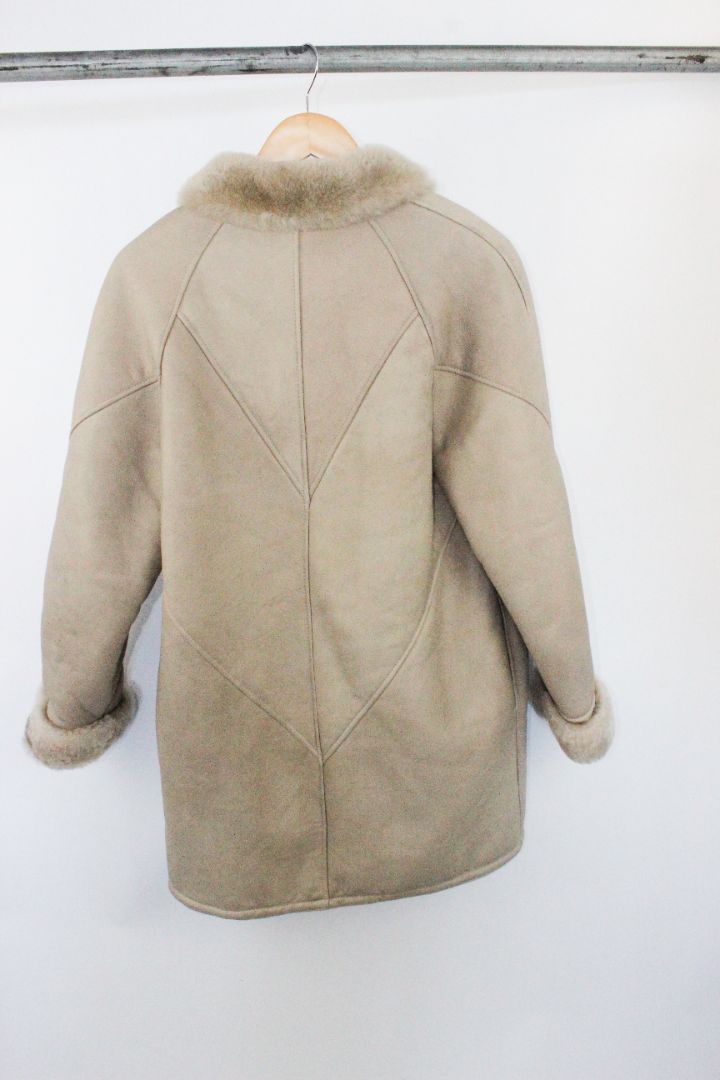 VINTAGE, COAT, HIDE SHOP, M