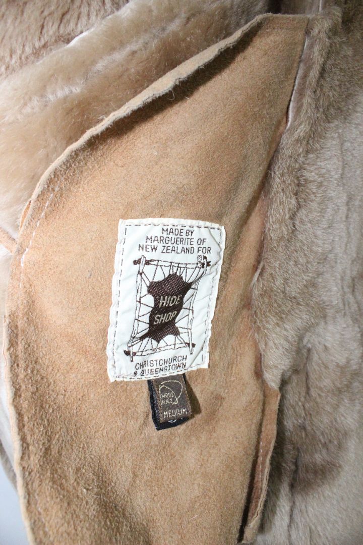 VINTAGE, COAT, HIDE SHOP, M
