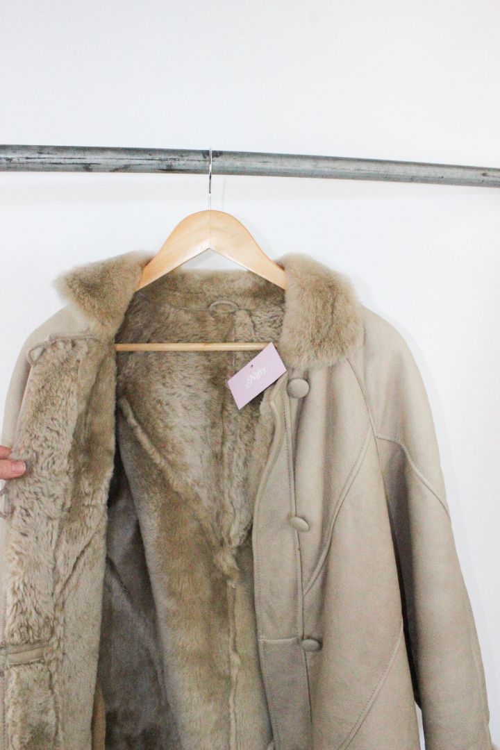 VINTAGE, COAT, HIDE SHOP, M