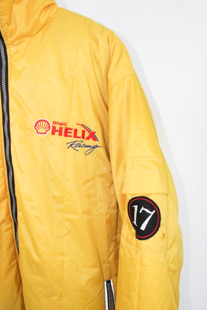 VINTAGE, JACKET, SHELL HELIX RACING, XL