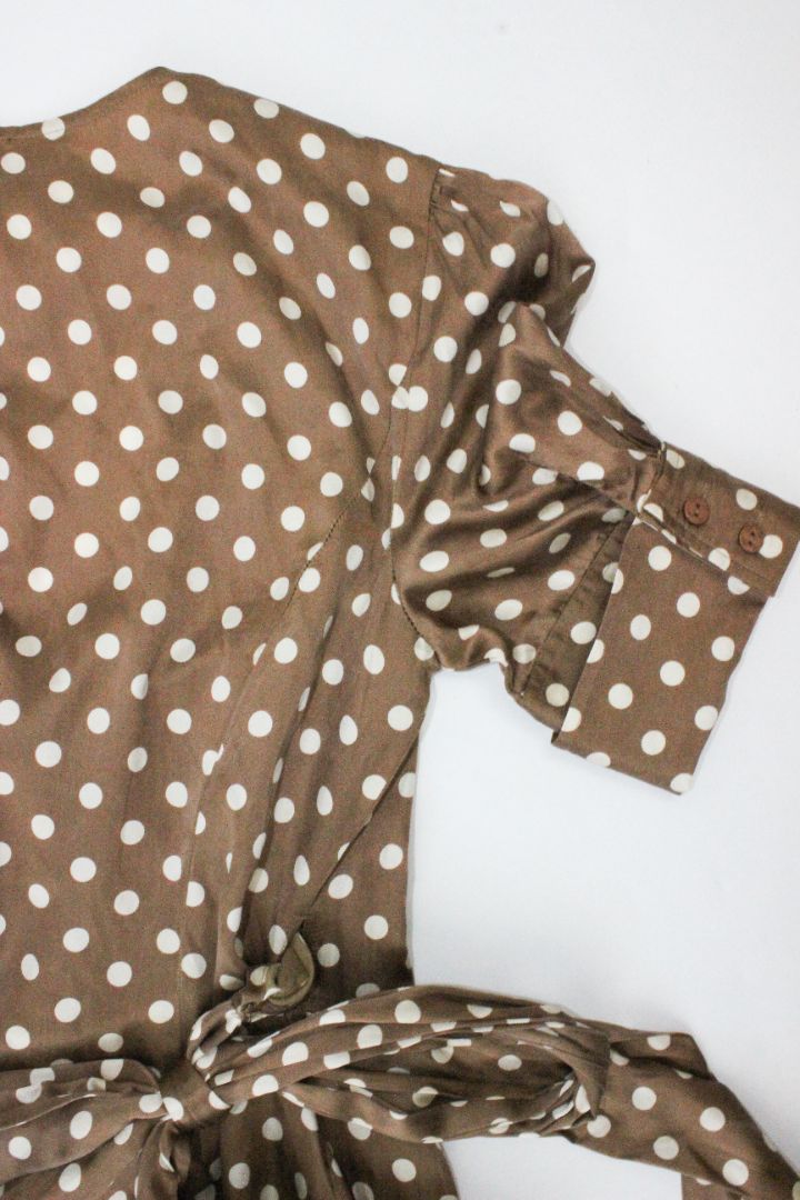 MIDI DRESS, APART, SILK, 12