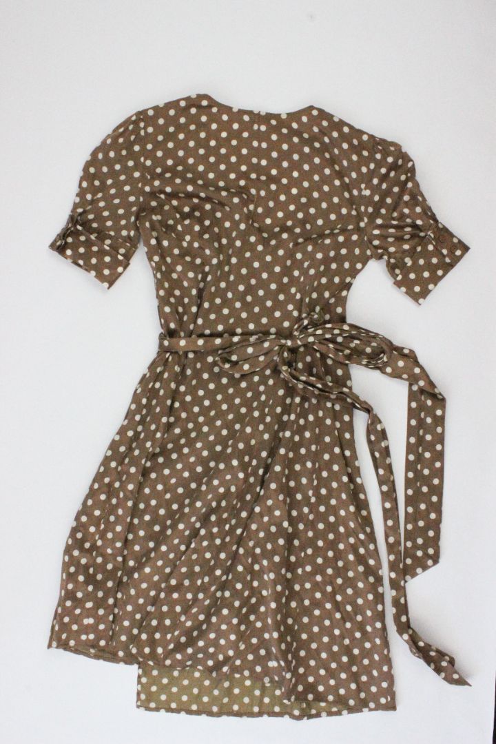 MIDI DRESS, APART, SILK, 12