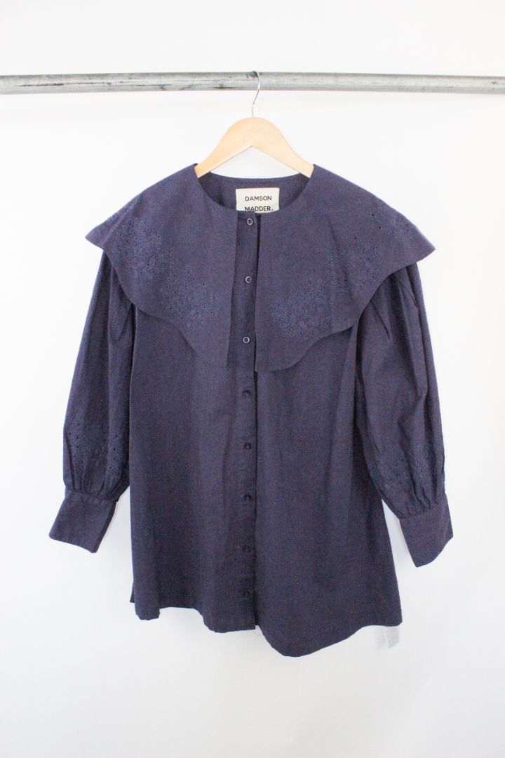 BLOUSE, DAMSON MADDER, 6