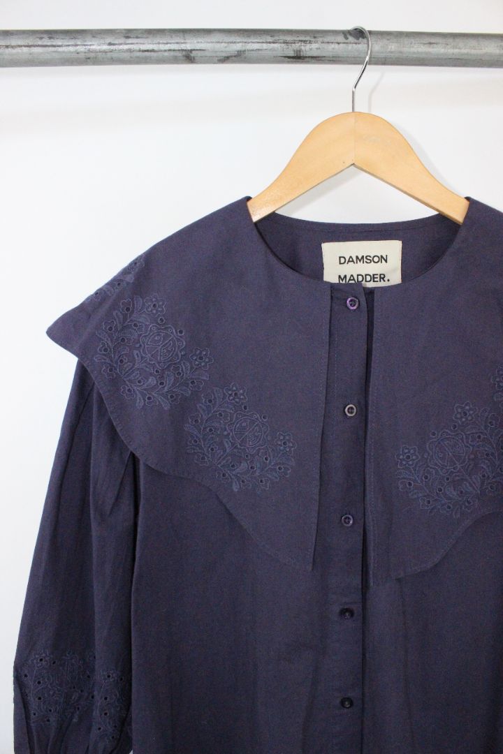 BLOUSE, DAMSON MADDER, 6