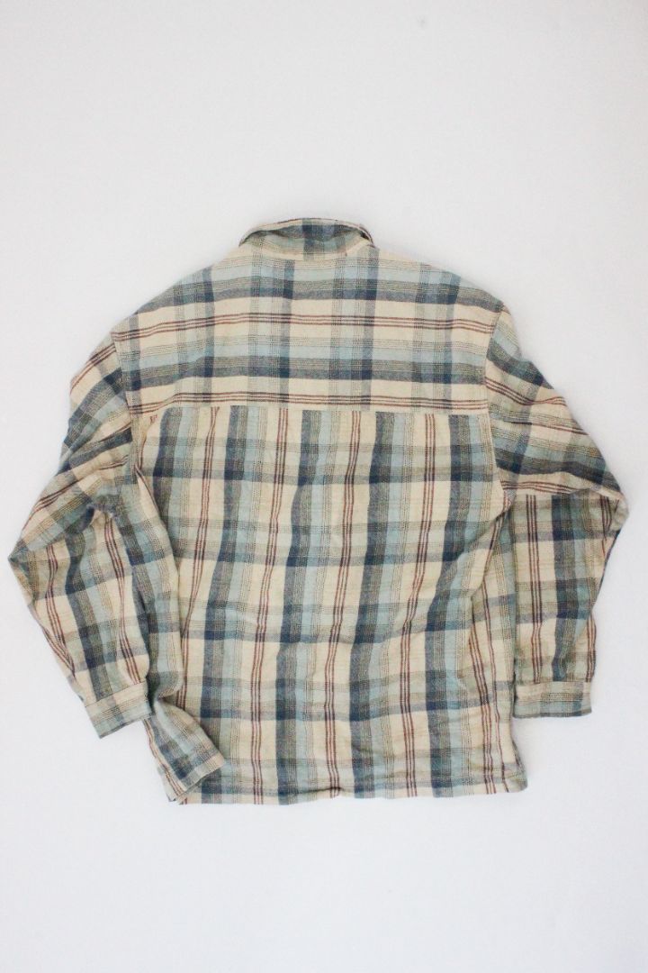 VINTAGE, LS SHIRT, INDIGO SEAL, L
